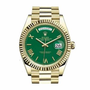 Rolex Day-Date Green Roman Dial