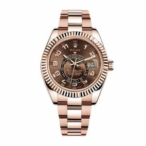 rolex-sky-dweller-chocolate-dial-rose-gold-326935-replica-600x600