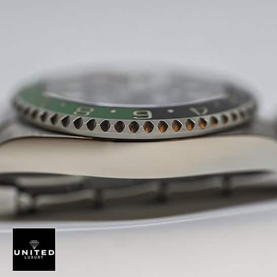 Rolex Sprite Stainless Steel Replica Green and black bezel