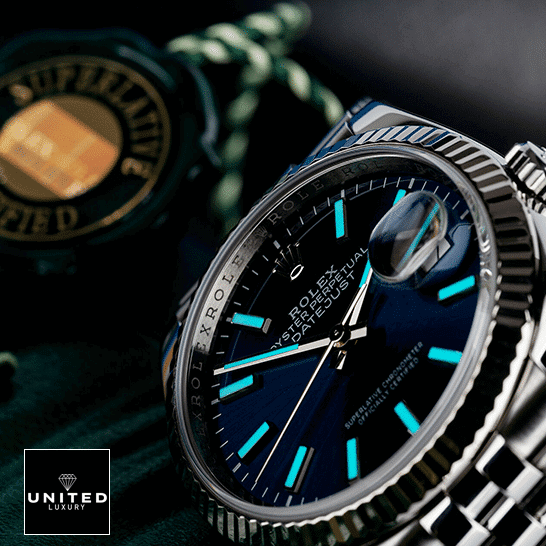 Rolex Datejust 126334-0002 Blue Dial Replica 2 Rolex Datejust 41 126334-0002 Luminous Dial Replica