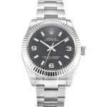 Replica Rolex Oyster Perpetual Lady 31mm Black Dial 177234