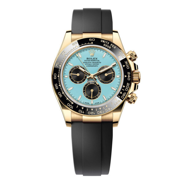 Daytona Yellow Gold Daytona Tiffany Dial on Oysterflex New 2025 Releas