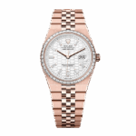 Land-Dweller 36 Everose gold and diamonds