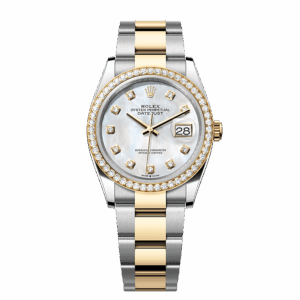 Rolex Datejust 31 mm, Oystersteel & Yellow Gold, Diamond