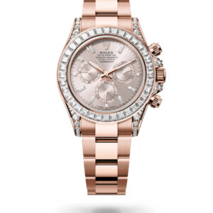Cosmograph Daytona Oyster, 40 mm, Everose gold and diamonds 126595TBR