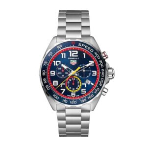 Tag Heuer Formula 1 X Red Bull Racing Special Edition Chronograph Quartz Blue Dial Mens Watch CAZ101AL.BA0842, Blue, 43 mm, Chronograph,