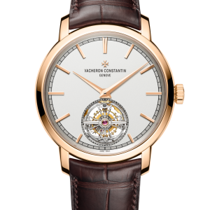 VACHERON CONSTANTIN TRADITIONNELLE TOURBILLON 6000T/000R-B346 41 mm Rose Gold