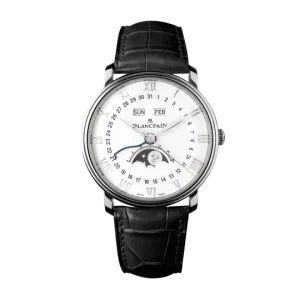 Blancpain Villeret Quantième Complet Steel White Dial 40mm