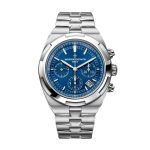 Vacheron Constantin Overseas 42.5mm – Ref: 5500V/110A-B148 Blue Chronograph Dial, Stainless Steel Bracelet